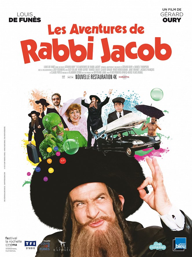 The Mad Adventures of Rabbi Jacob - Posters