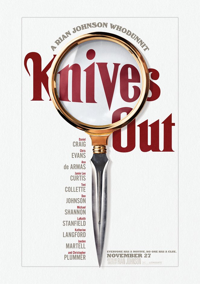 Knives Out - Todos São Suspeitos - Cartazes