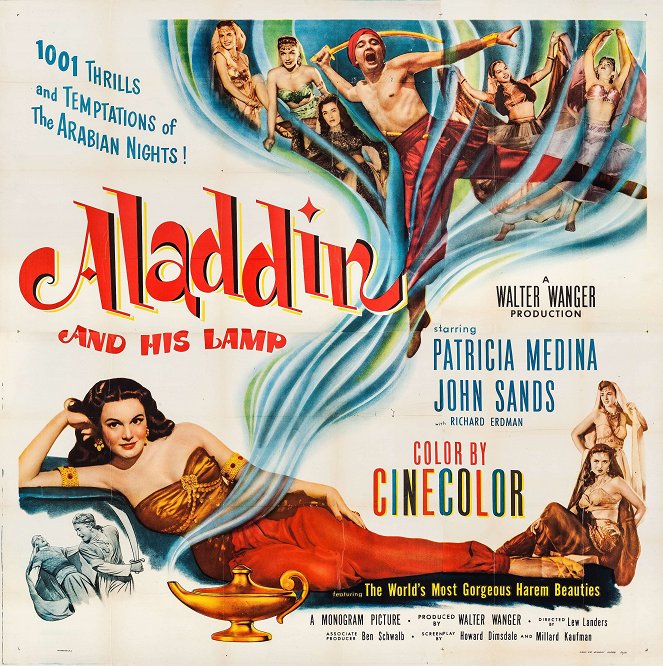 Aladdin and His Lamp - Affiches