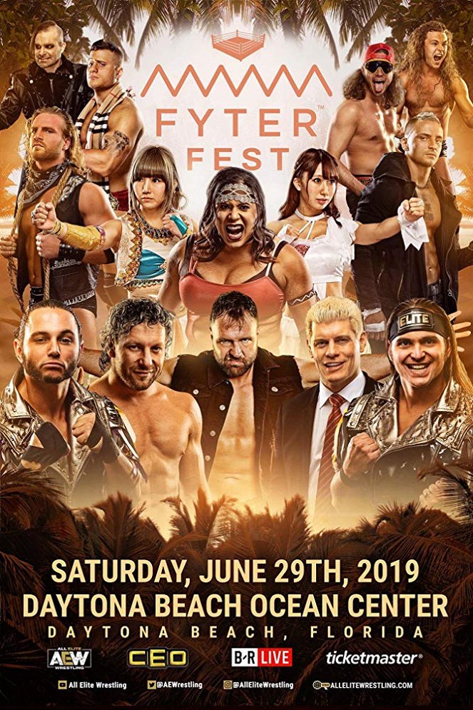 All Elite Wrestling: Fyter Fest - Plakate