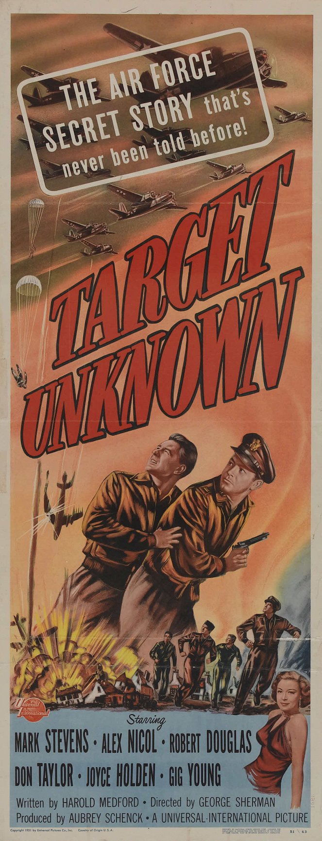 Target Unknown - Plakátok