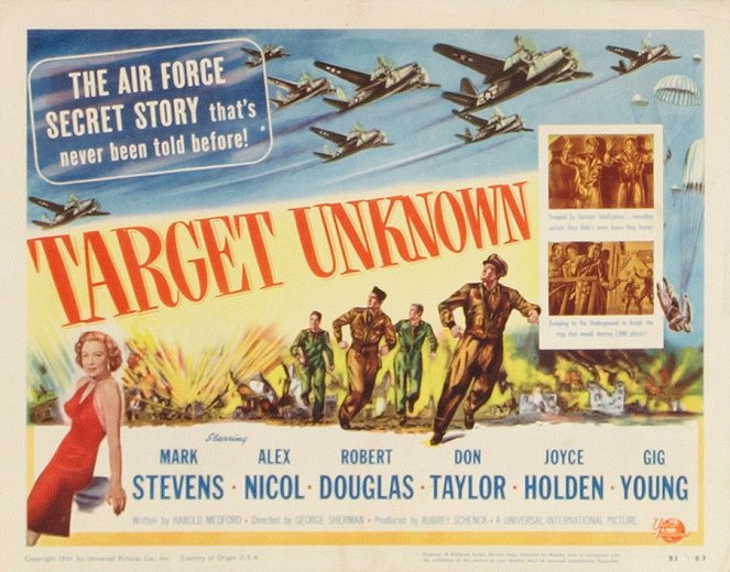 Target Unknown - Affiches