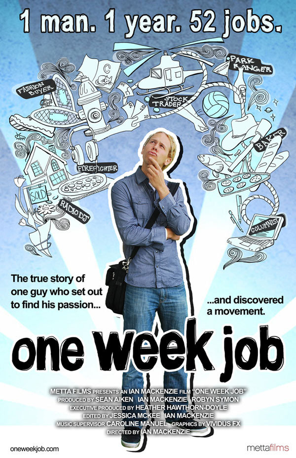 One Week Job - Plakátok