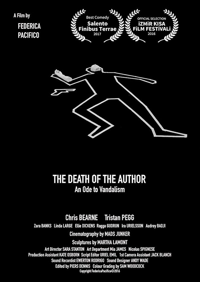 The Death of the Author - Carteles