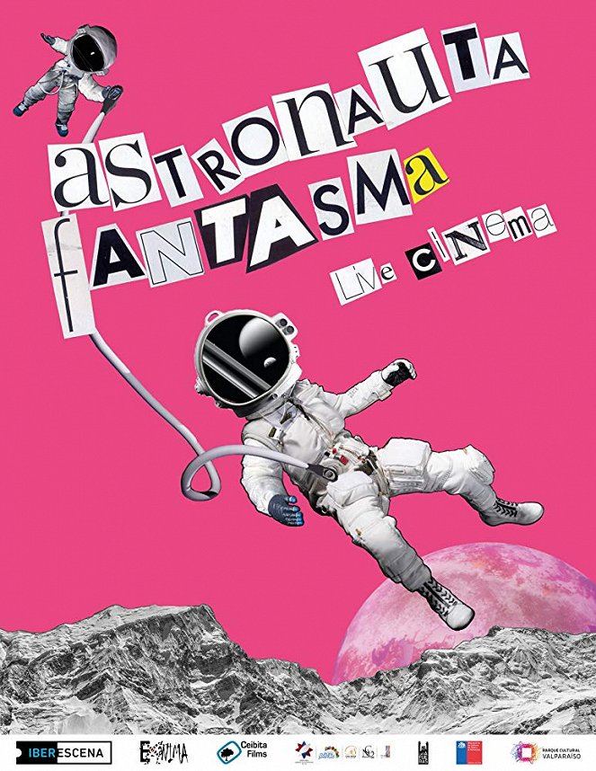 Live Cinema Astronauta Fantasma - Carteles