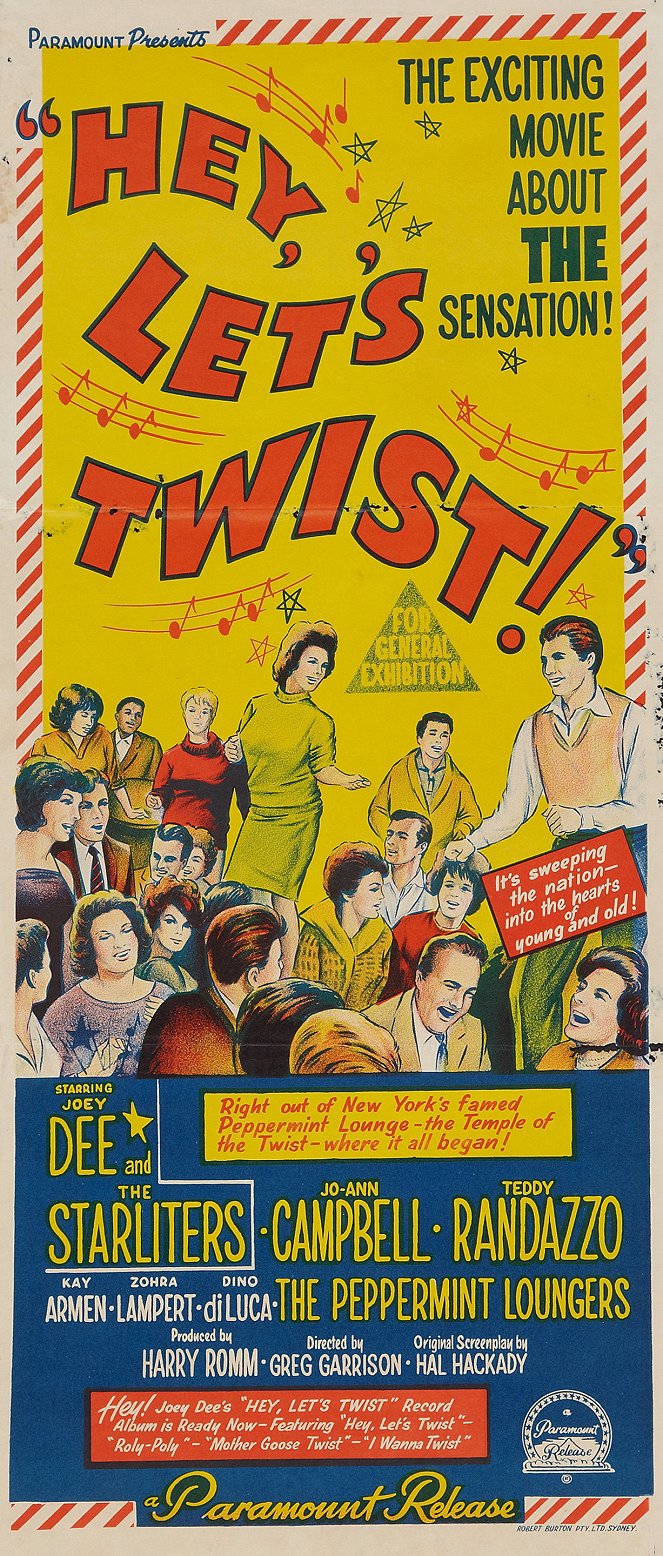 Hey, Let's Twist - Posters