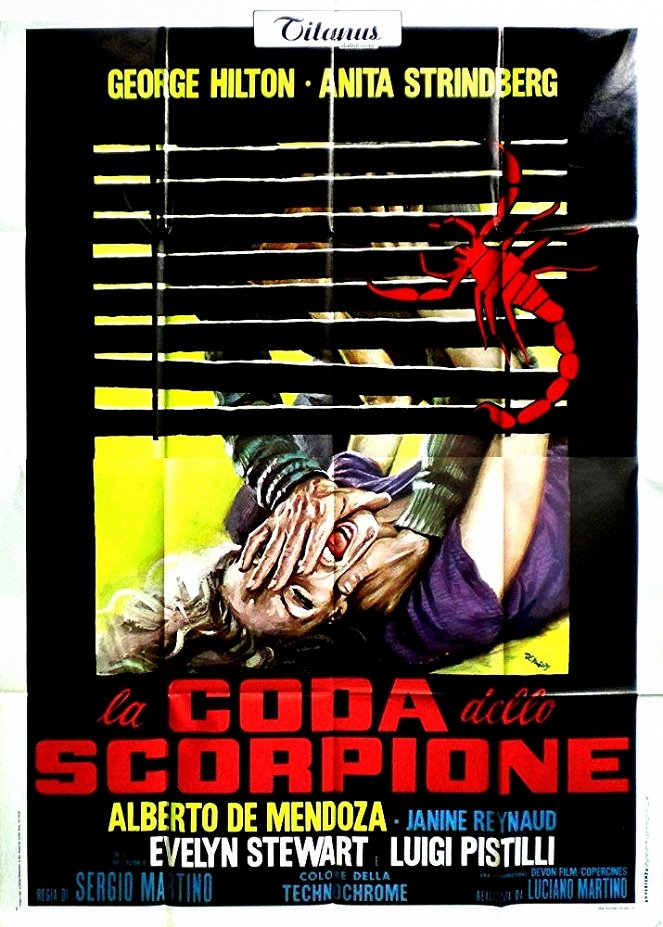 La coda dello scorpione - Posters