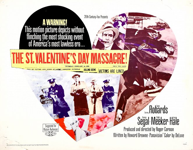 Masakra w dniu świętego Walentego - Plakaty