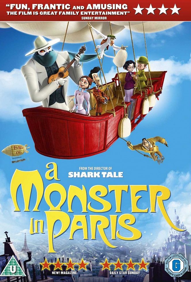 A Monster in Paris - Posters