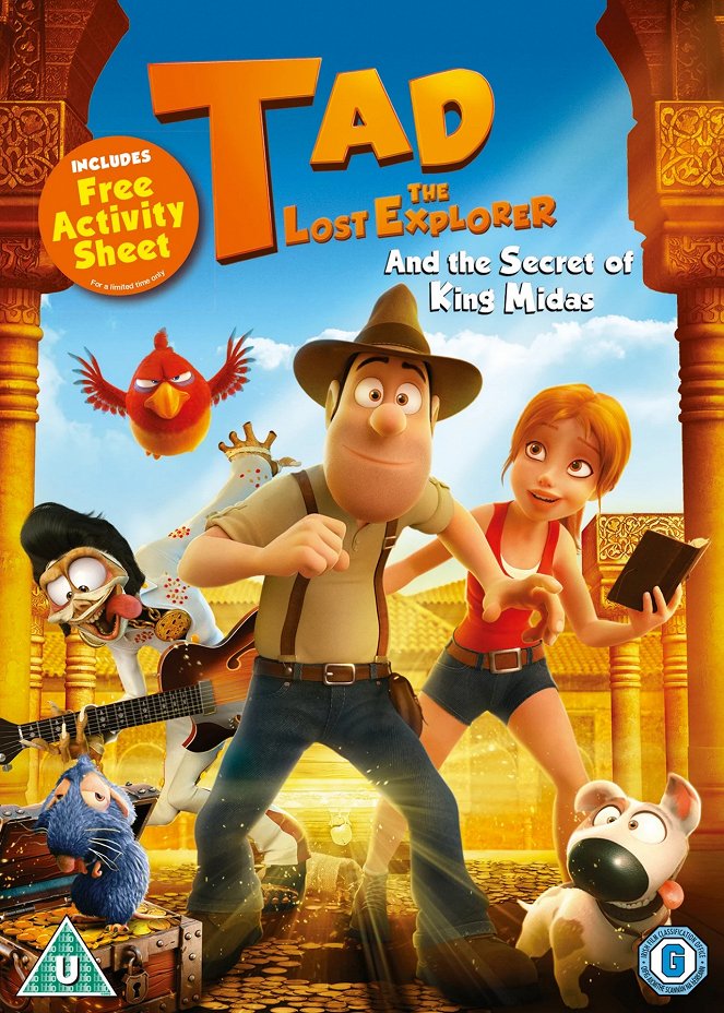 Tad the Lost Explorer and the Secret of King Midas - Posters