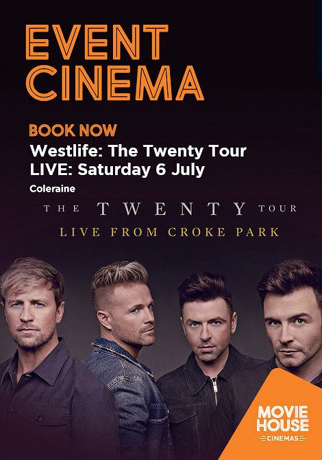Westlife: The Twenty Tour Live From Croke Park - Plakate
