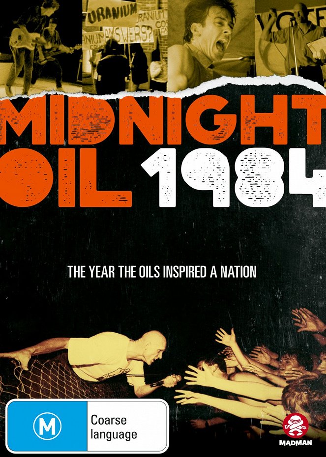 Midnight Oil: 1984 - Carteles