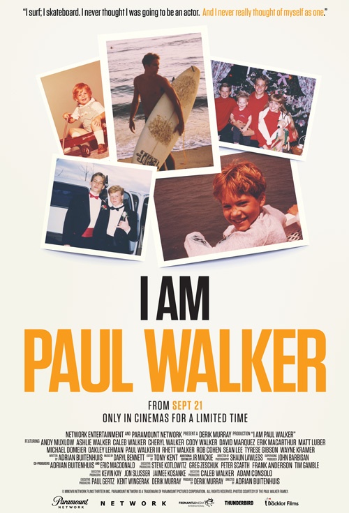 I Am Paul Walker - Posters