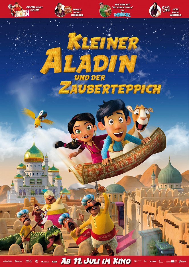 Kleiner Aladin & der Zauberteppich - Plakate