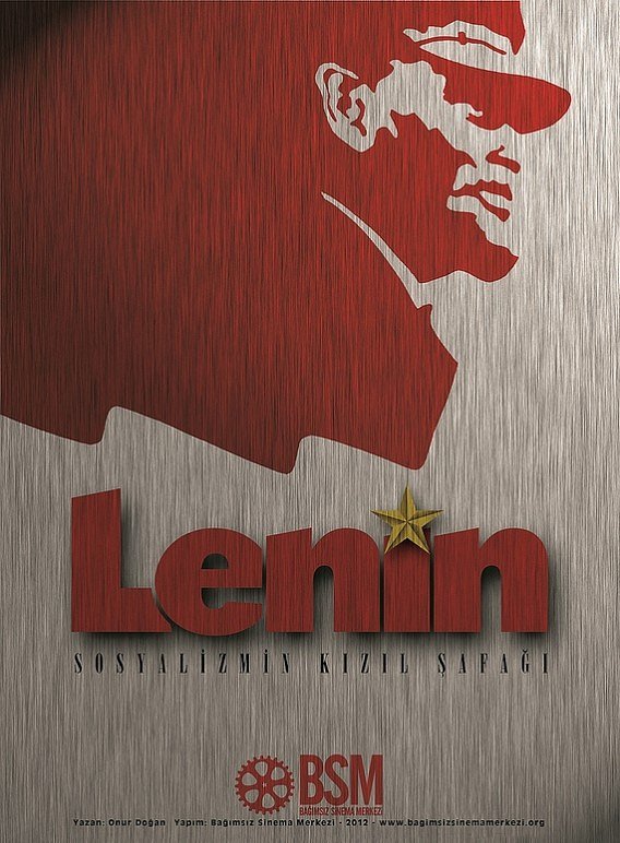 Lenin: Sosyalizmin Kızıl Şafağı - Plakaty
