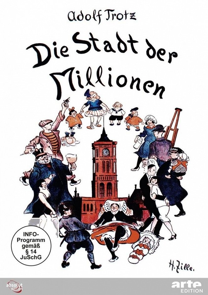 Die Stadt der Millionen - Plakate