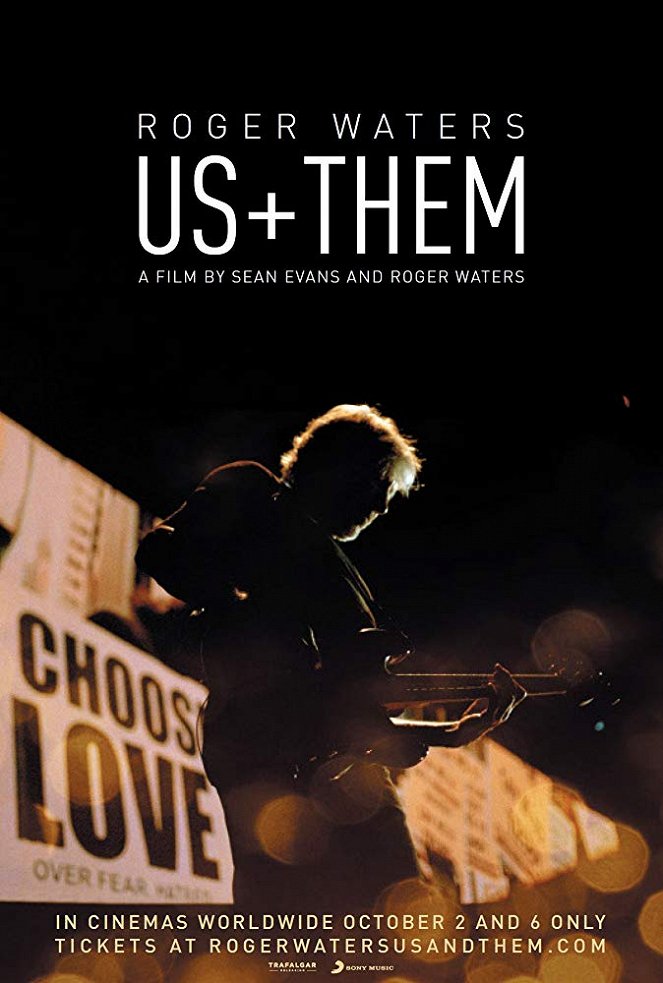 Roger Waters Us + Them - Plakate