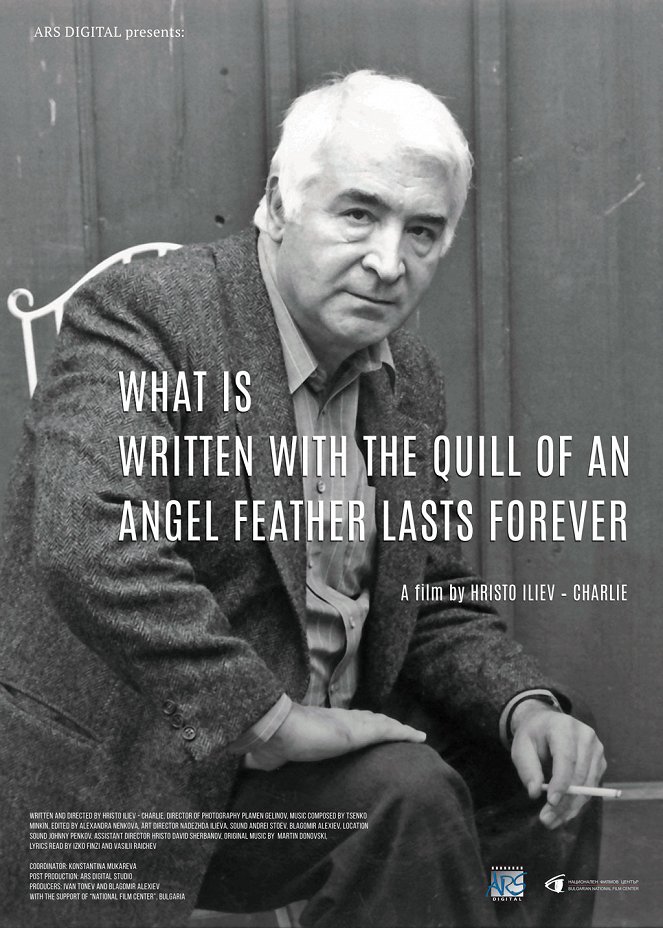 What is written with the quill of an Angel feather lasts forever - Plagáty