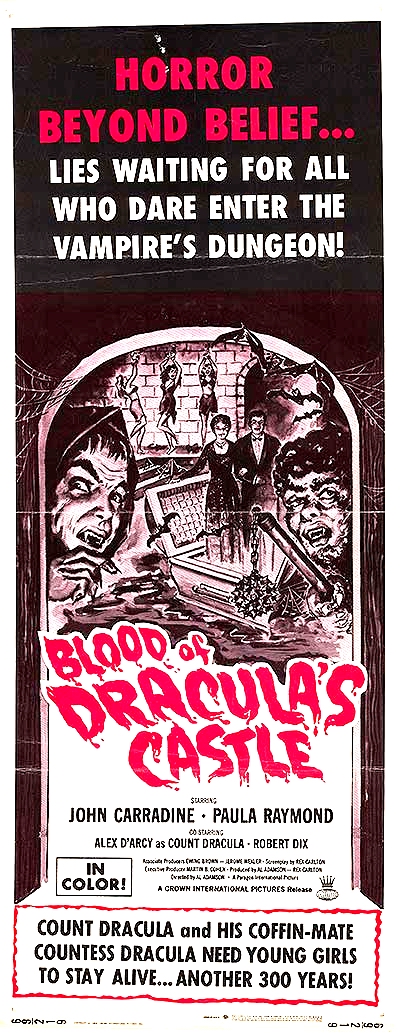 Blood of Dracula's Castle - Plagáty