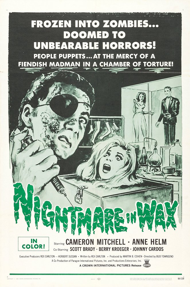 Nightmare in Wax - Plakaty