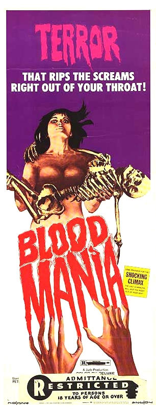 Blood Mania - Affiches