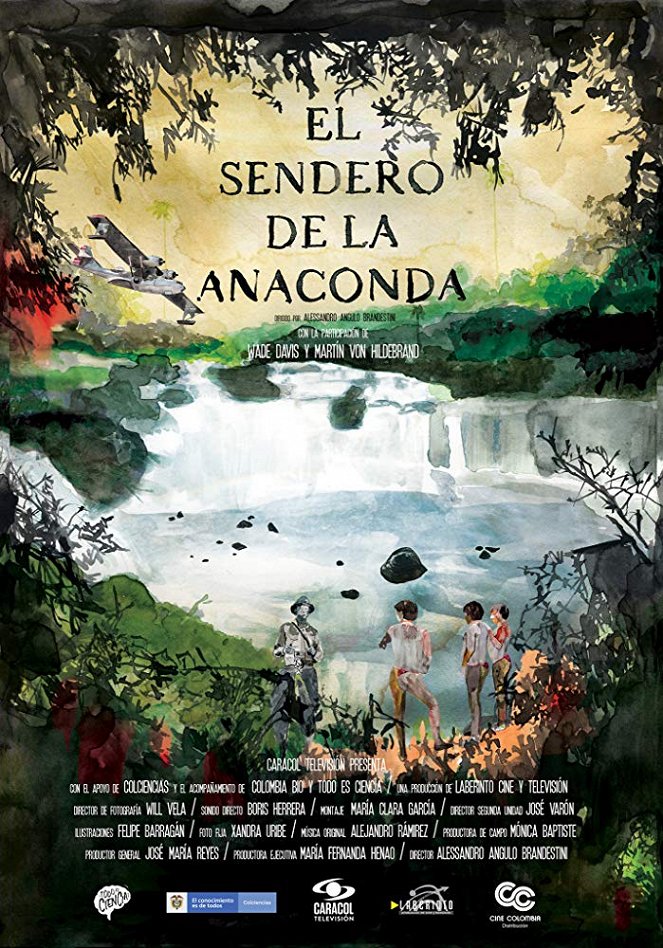 El sendero de la anaconda - Plakátok