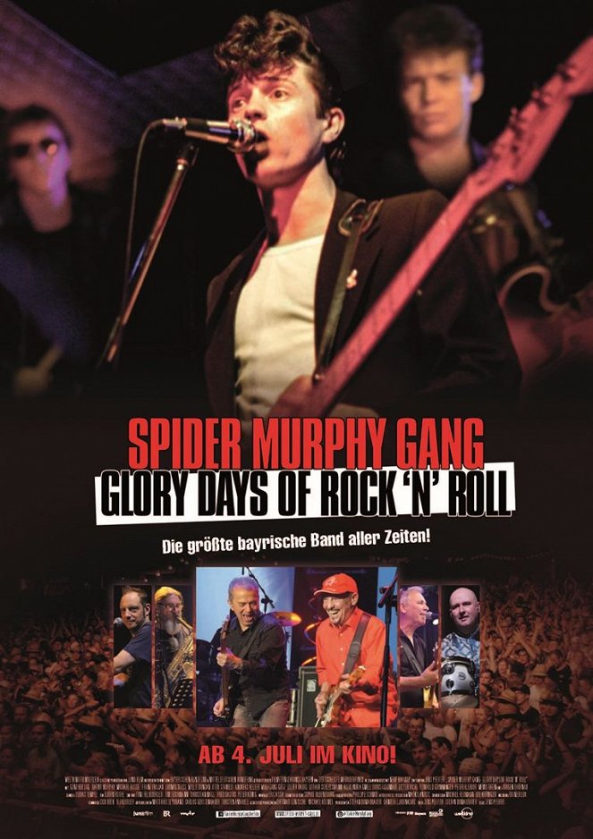 Spider Murphy Gang - Glory Days of Rock 'n' Roll - Carteles