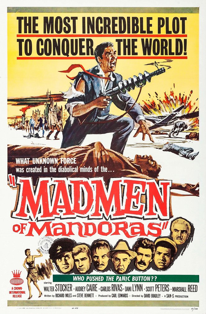 The Madmen of Mandoras - Plakaty
