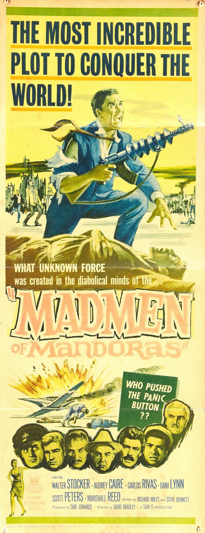 The Madmen of Mandoras - Posters