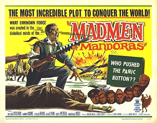 The Madmen of Mandoras - Cartazes