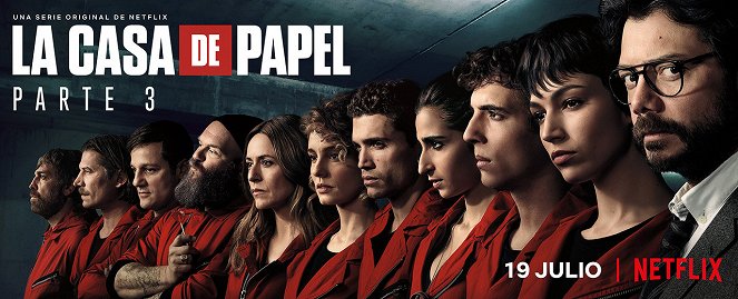 La casa de papel (Netflix-versie) - La casa de papel (Netflix-versie) - Season 3 - Posters