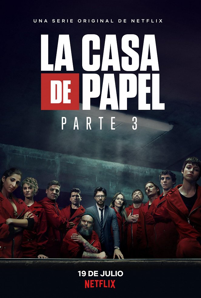 La Casa de Papel (Netflix version) - La Casa de Papel (Netflix version) - Season 3 - Affiches