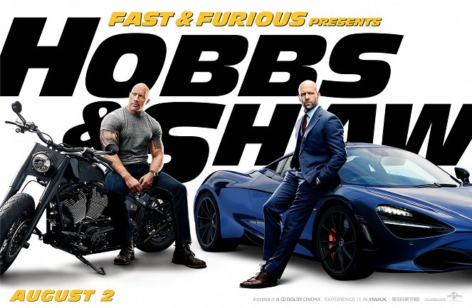 Fast & Furious: Hobbs & Shaw - Julisteet