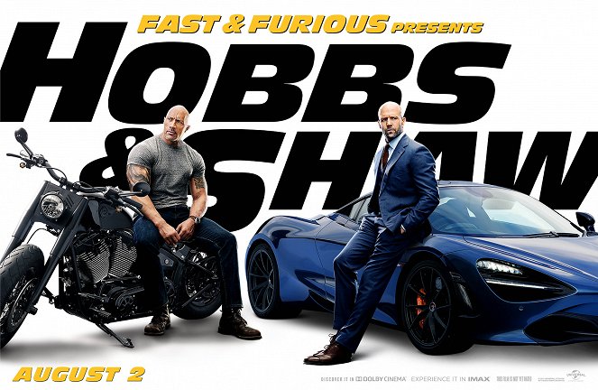 Velocidade Furiosa: Hobbs & Shaw - Cartazes