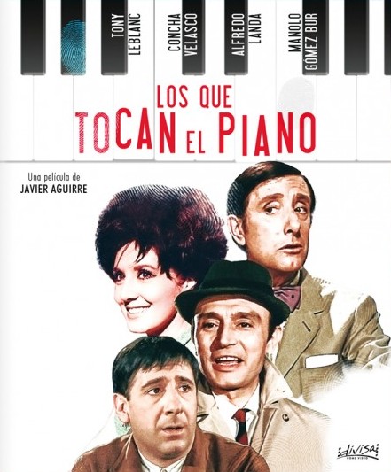 Los que tocan el piano - Plakate