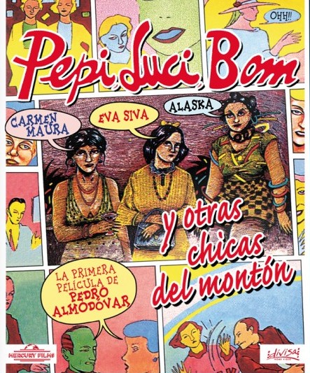 Pepi, Luci, Bom y otras chicas del montón - Carteles