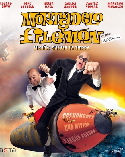 Mortadelo and Filemon: Mission - Save the Planet - Posters