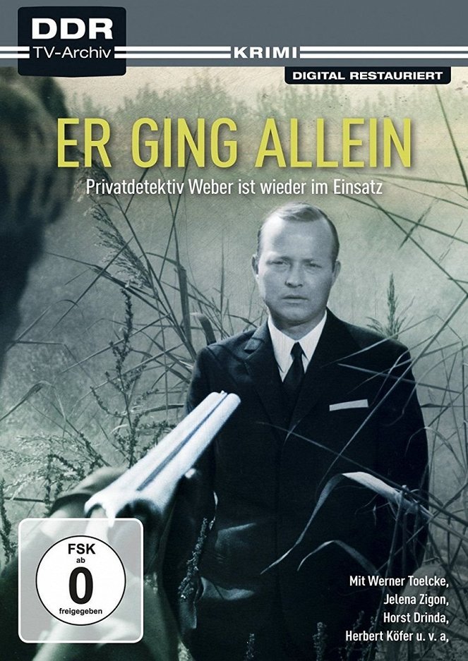 Er ging allein - Plakate