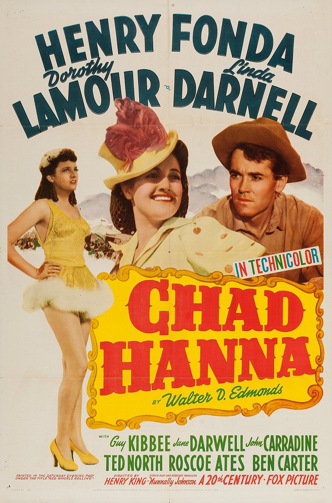 Chad Hanna - Plakáty