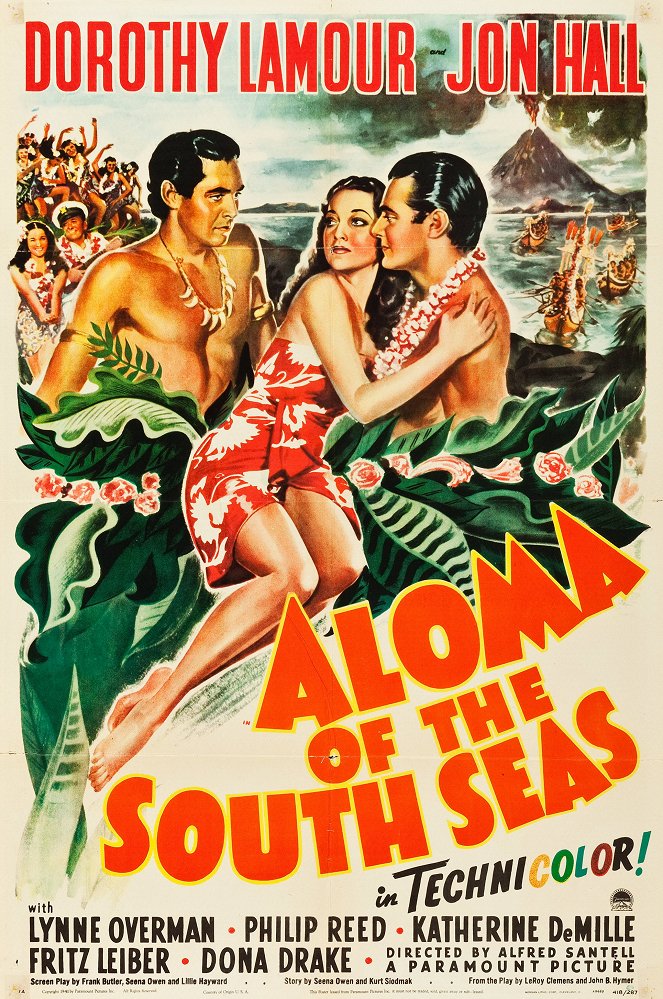 Aloma of the South Seas - Affiches