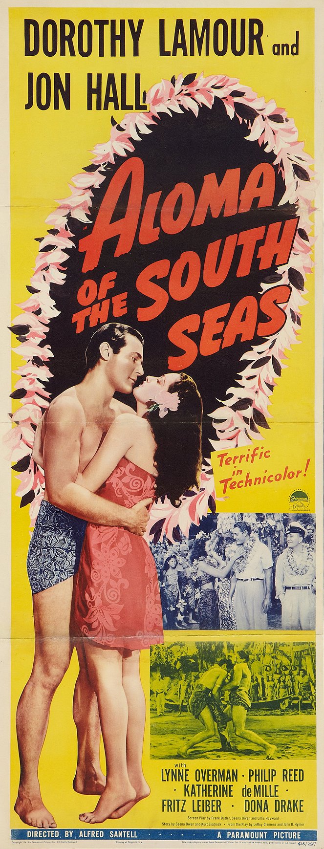 Aloma of the South Seas - Plakate