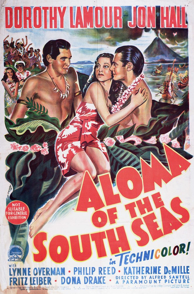Aloma of the South Seas - Posters