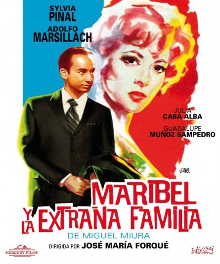 Maribel y la extrańa familia - Plakaty