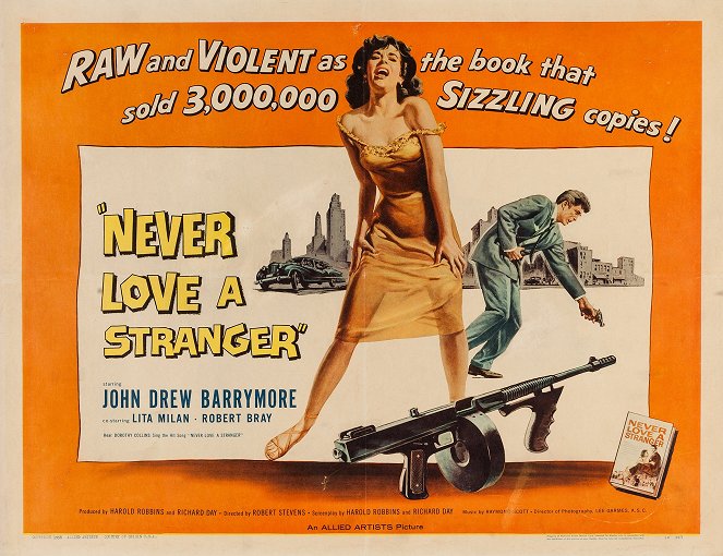 Never Love a Stranger - Affiches