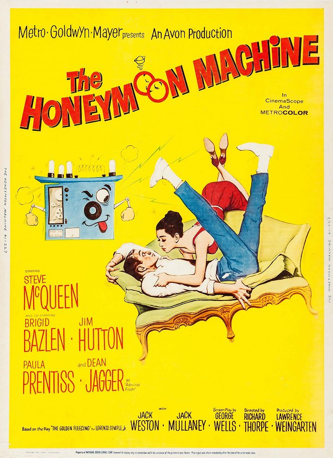 The Honeymoon Machine - Posters