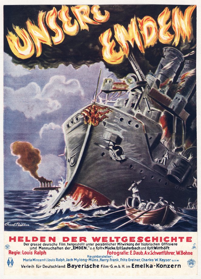 Kreuzer Emden - Plakátok
