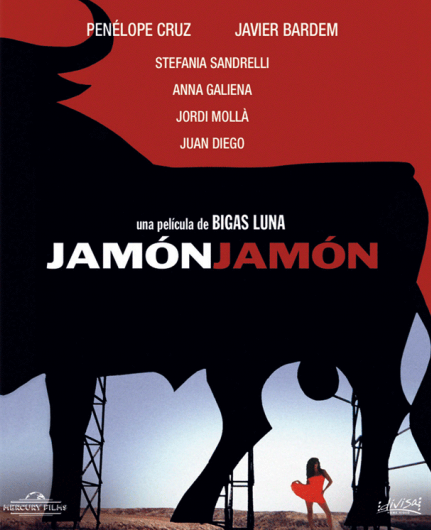 Jamón, jamón - Carteles