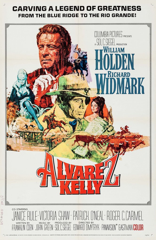 Alvarez Kelly - Plakate