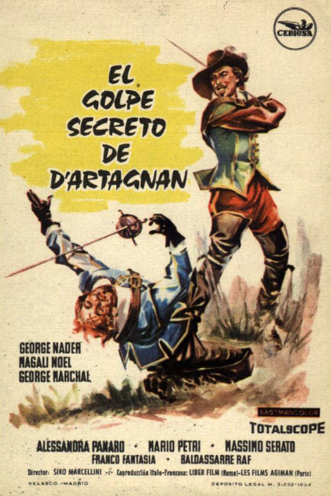 Le Secret de d'Artagnan - Affiches
