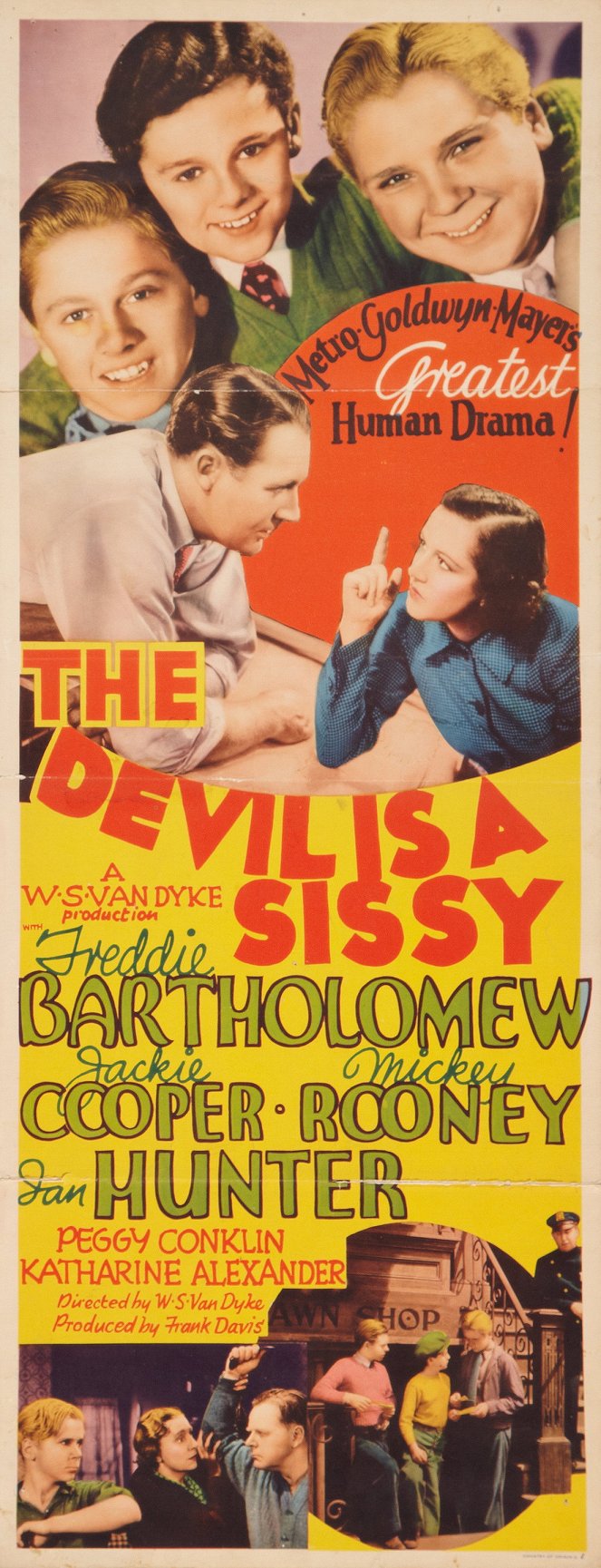 The Devil Is a Sissy - Affiches